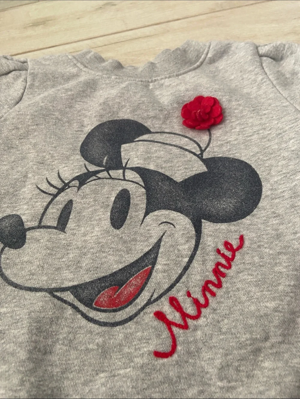 GAP Girls' 5T Disney Minnie Mouse Bundle Hooded Sweatshirt Sweatpants Leggings